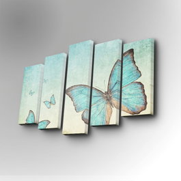 Wallity Cuadro Decorativo en Lienzo 5 Piezas 5PUC-035